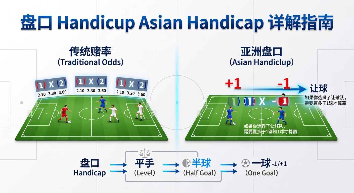 亚洲盘 asian handicap 规则、玩法与实战解读