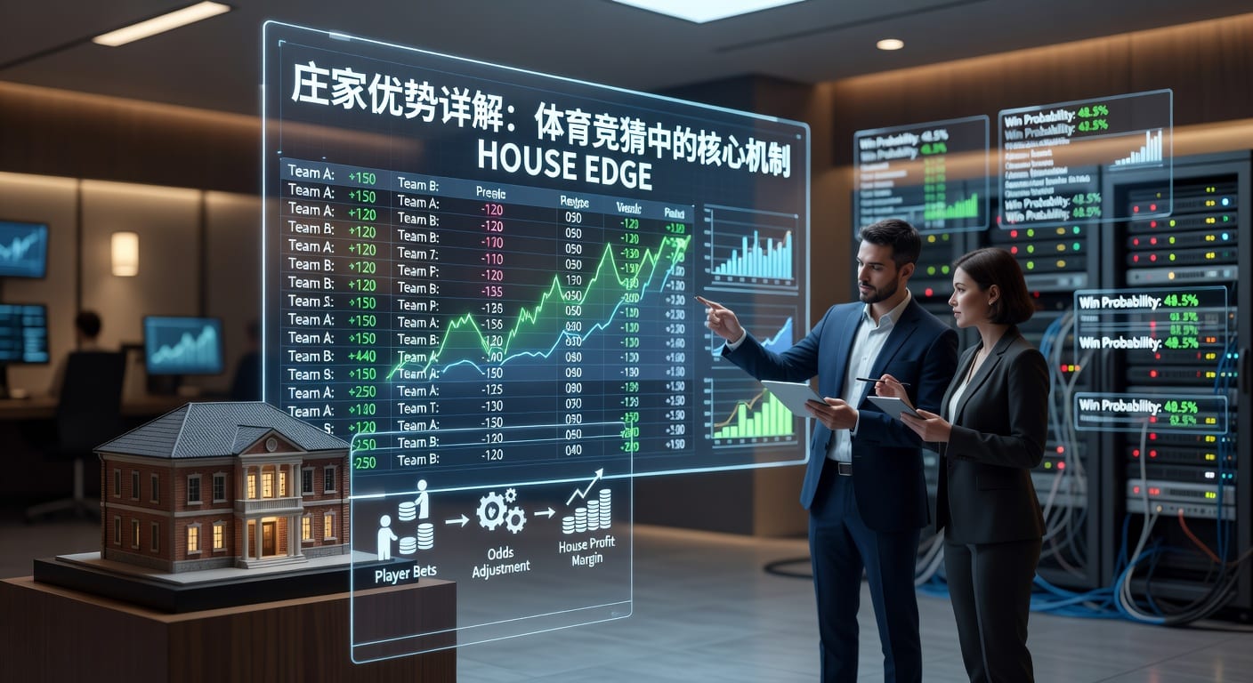 庄家优势 house edge：体育投注技巧与长期赔率理解