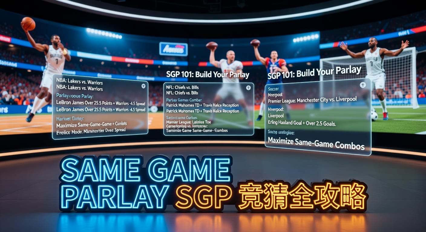 Same Game Parlay SGP：串关思路与实战判断