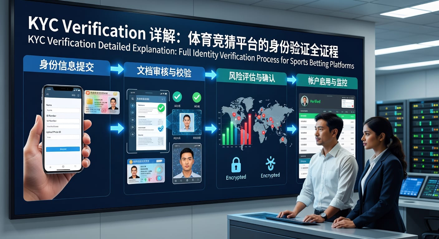 KYC verification：体育投注账号实名核验与出入金流程说明