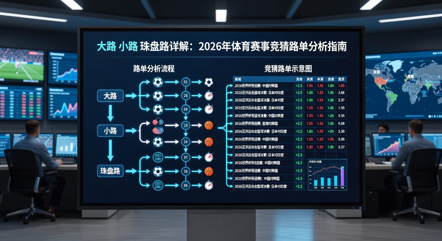 大路 小路 珠盘路｜2026年赛前分析与走势解读
